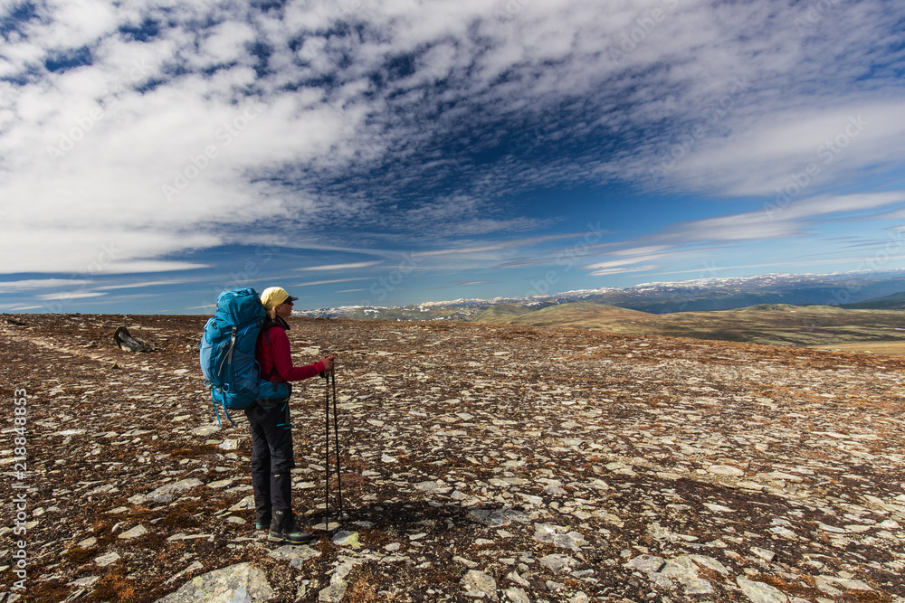 Obraz premium Trekking Rondane