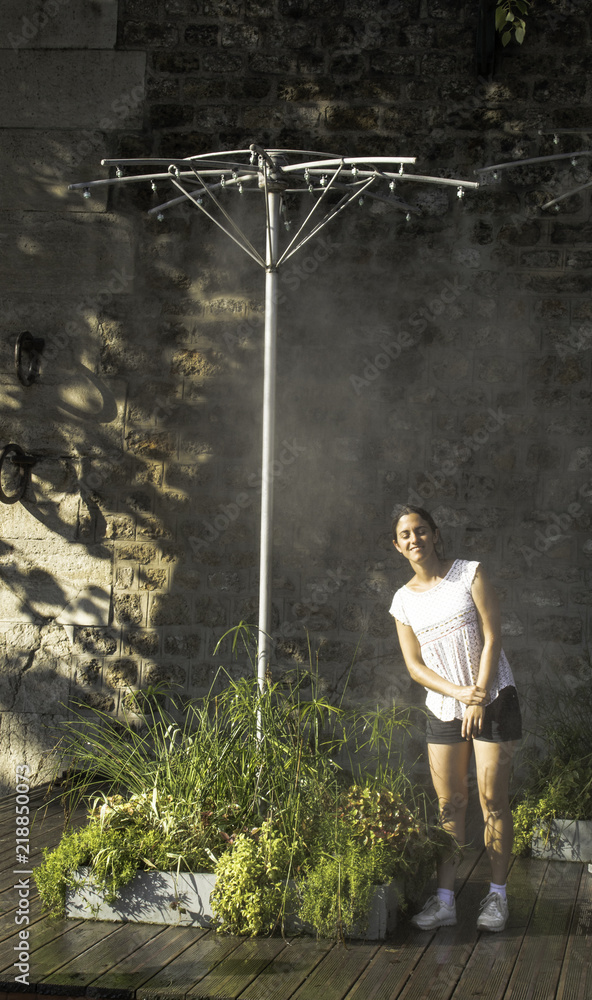 Obraz premium Turista em Paris