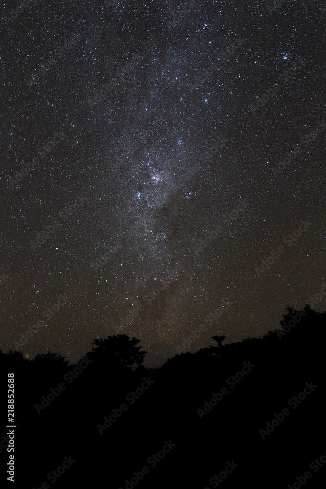Mliky way view in the night sky on Bali island Mliky way view in the night sky on Bali island