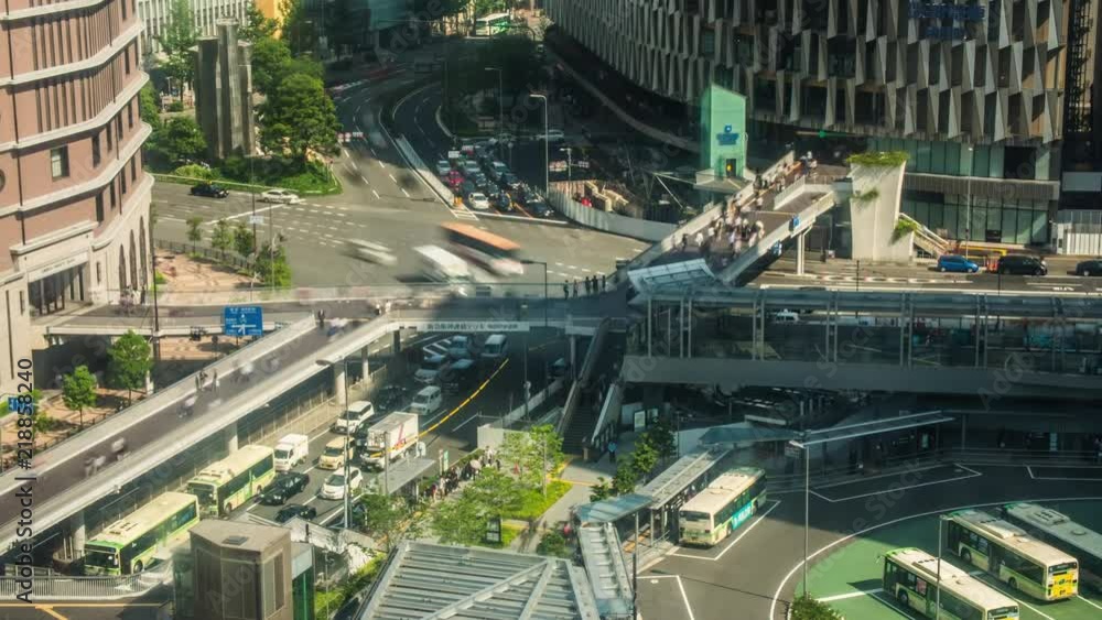 Time lapse video of cars traveling on roads in city Time lapse video of cars traveling on roads in city