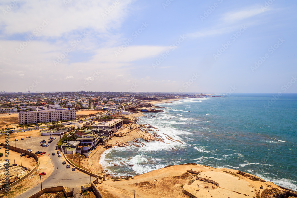 Casablanca paysage océan voyage