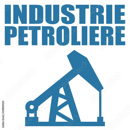 Logo industrie pétrolière.