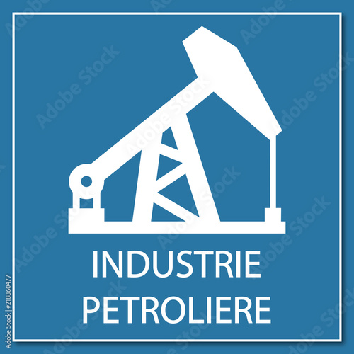 Logo industrie pétrolière.
