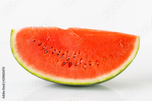core watermelon slice