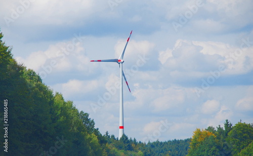 windrad für erneuerbare energie in deutschland