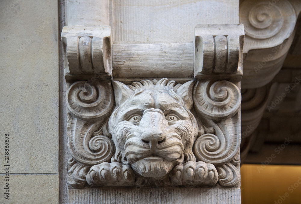 Lion Architectural Detail Lion Architectural Detail