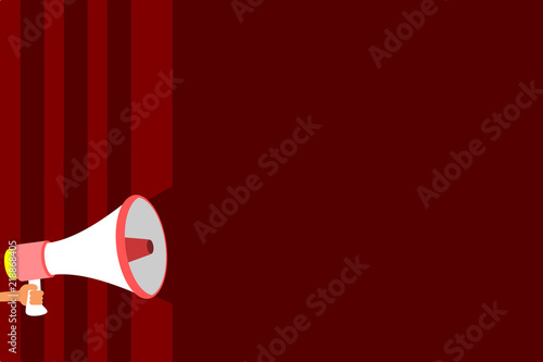Flat design business vector illustration concept. Business ad for website and promotion banners. empty social media copy space text for your own texts. Template art esp isolated.