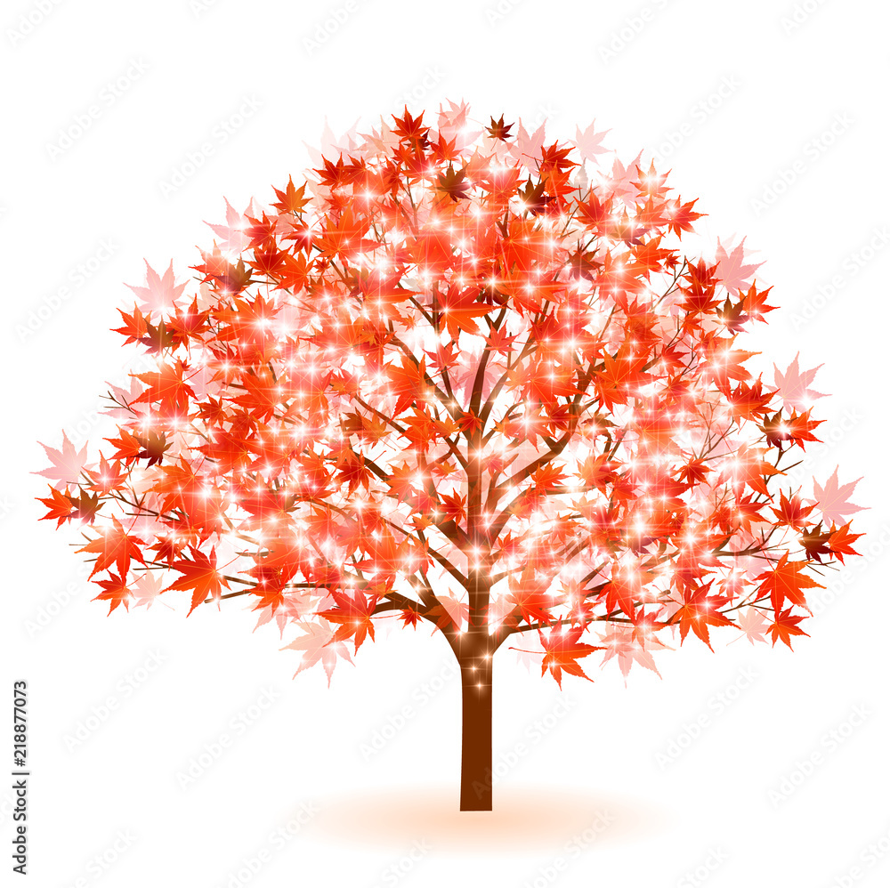紅葉 もみじ 秋 アイコン Stock Vector Adobe Stock