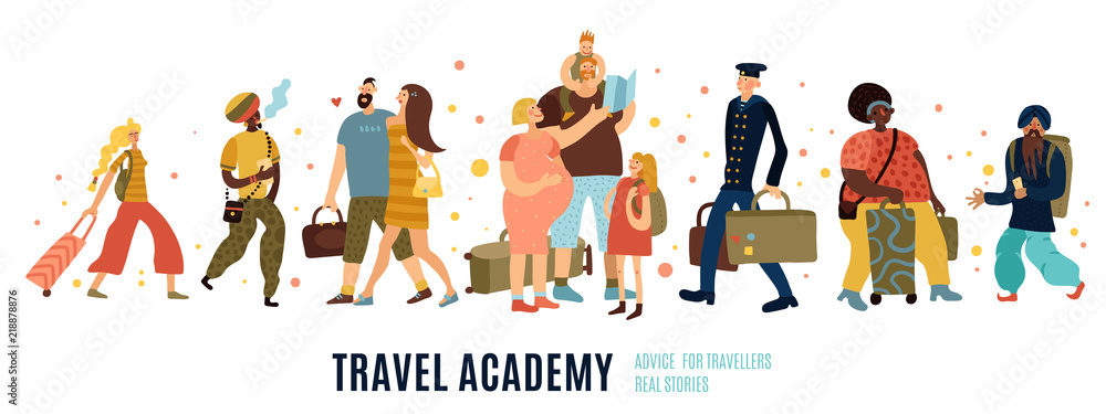 Travel Academy Illustration