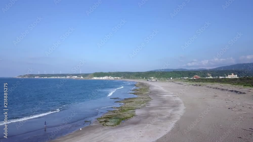 Aerial view of kenting coastline. Hengchun, Pingtung, Taiwan. Aerial view of kenting coastline. Hengchun, Pingtung, Taiwan.