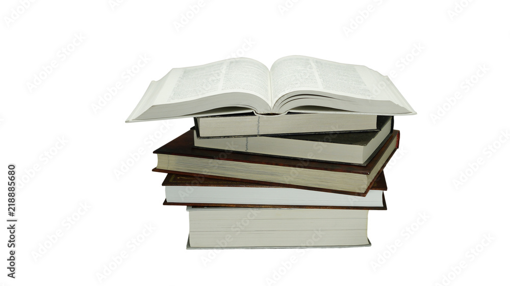 стопка книг на белом фоне стопка книг на белом фоне