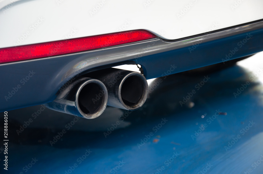 car exhaust pipe