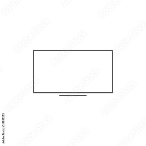 LED, LCD, monitor and desktop icon