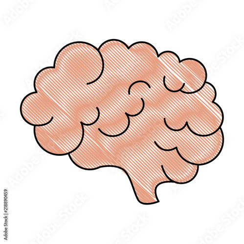 brain storm isolated icon