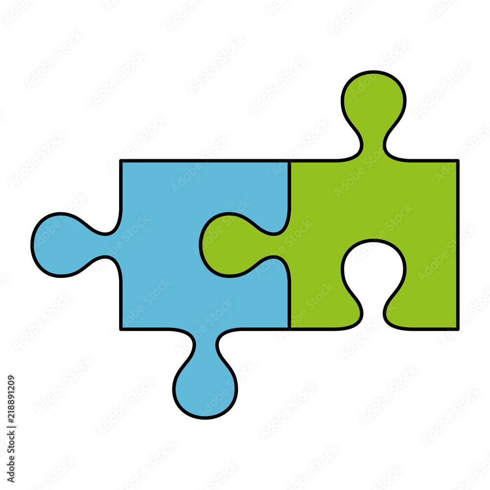 puzzle game pieces icon