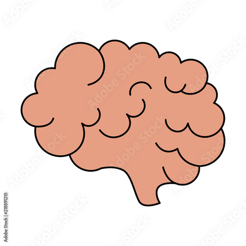 brain storm isolated icon