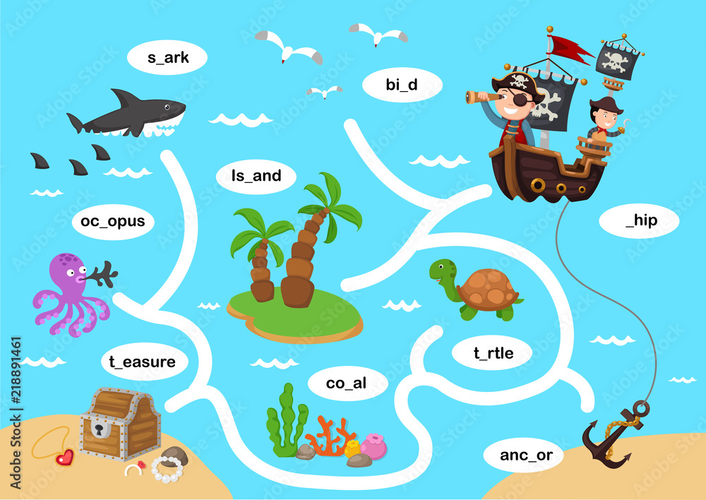 Education maze game vector illustration Education maze game vector illustration