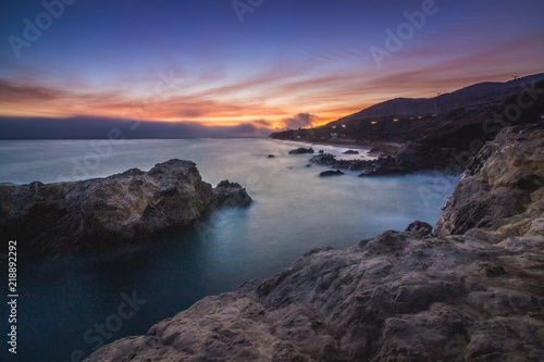 Leo Carrillo State Beach After Sunset © Andy Konieczny