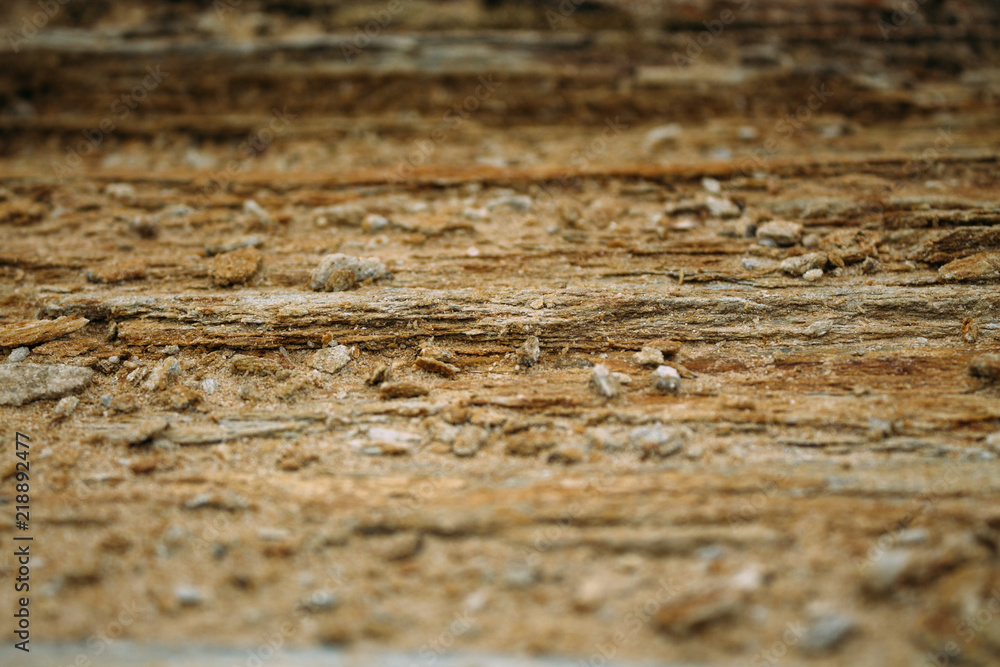 Obraz premium Marble untreated wall with irregularities and cracks