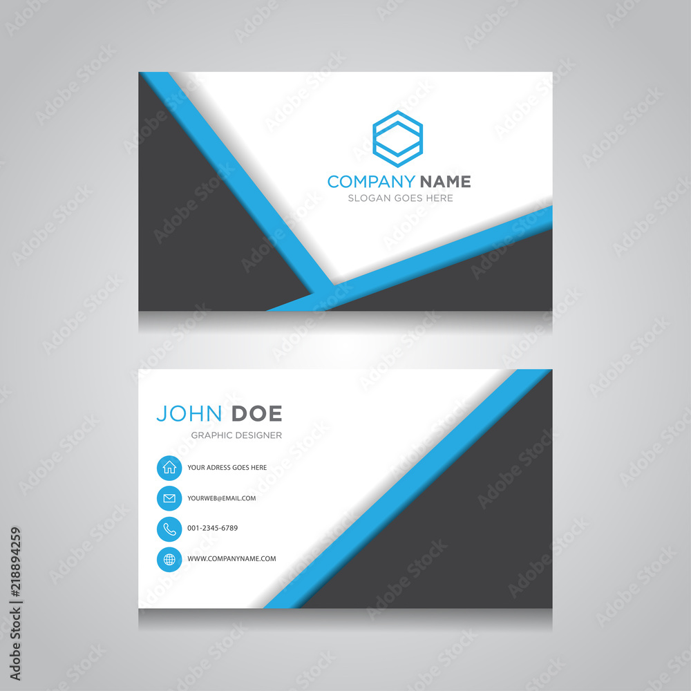 Business card. Vector. Modern design.