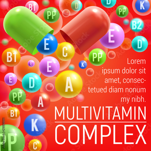 Multivitamin complex with vitamins and minerals