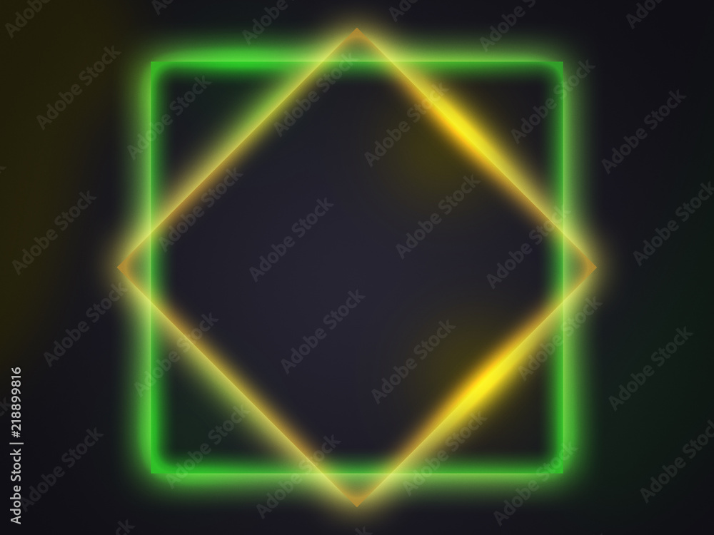 Green Neon Lights Background Green Neon Lights Background