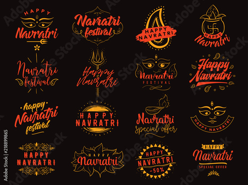 Happy Navratri, festival of India.