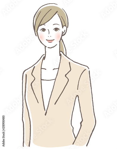 スーツ　女性