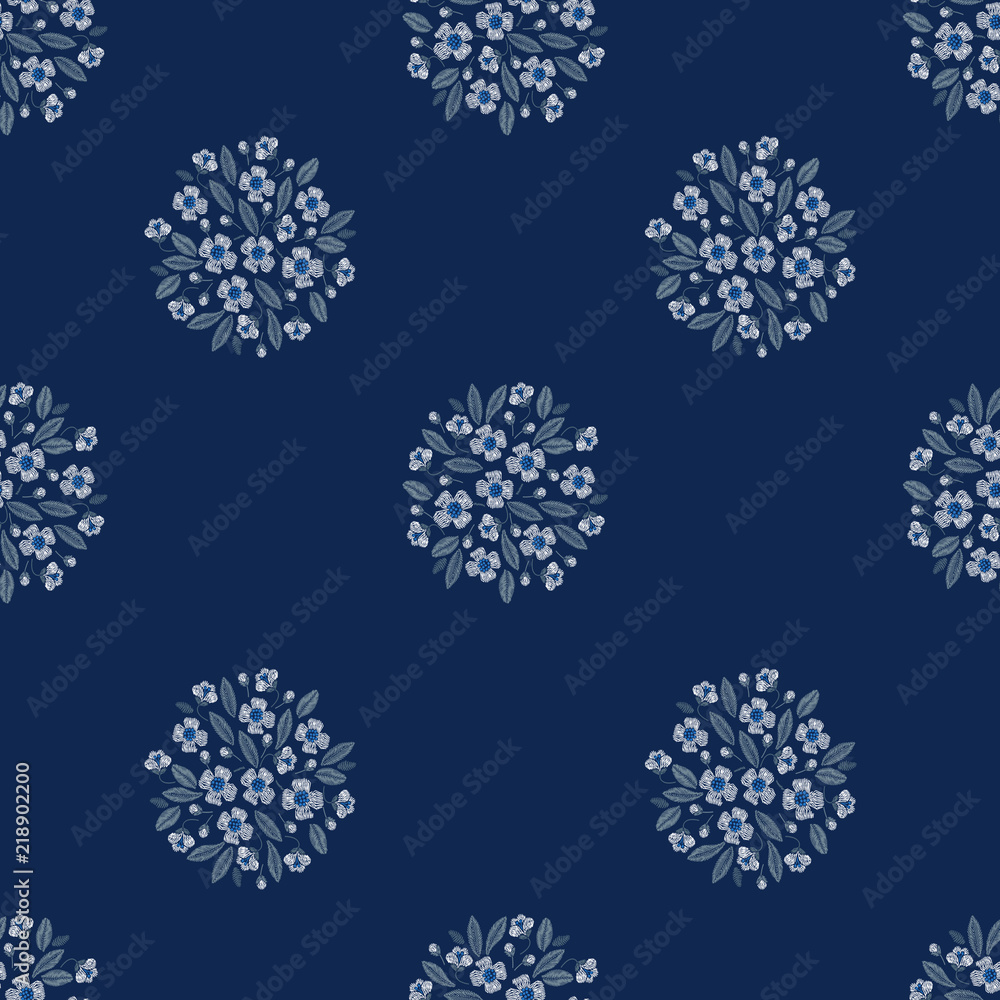 Seamless daisy flower pattern Seamless daisy flower pattern