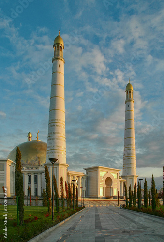 Mosque of Turkmenbashi Rukhy in Kipchak photo