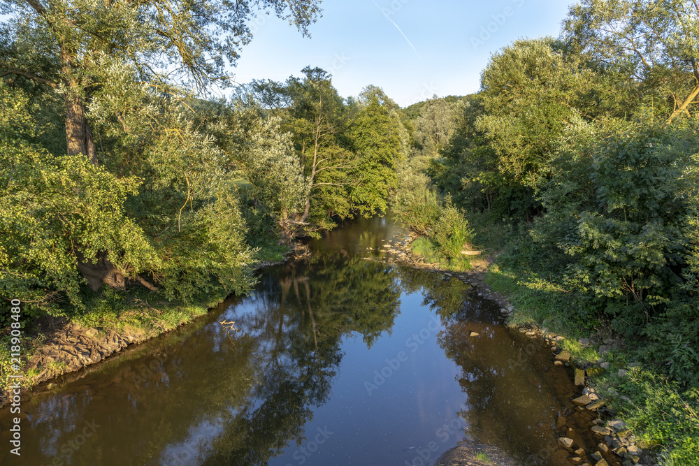 small river Glan flows to river Nahe small river Glan flows to river Nahe