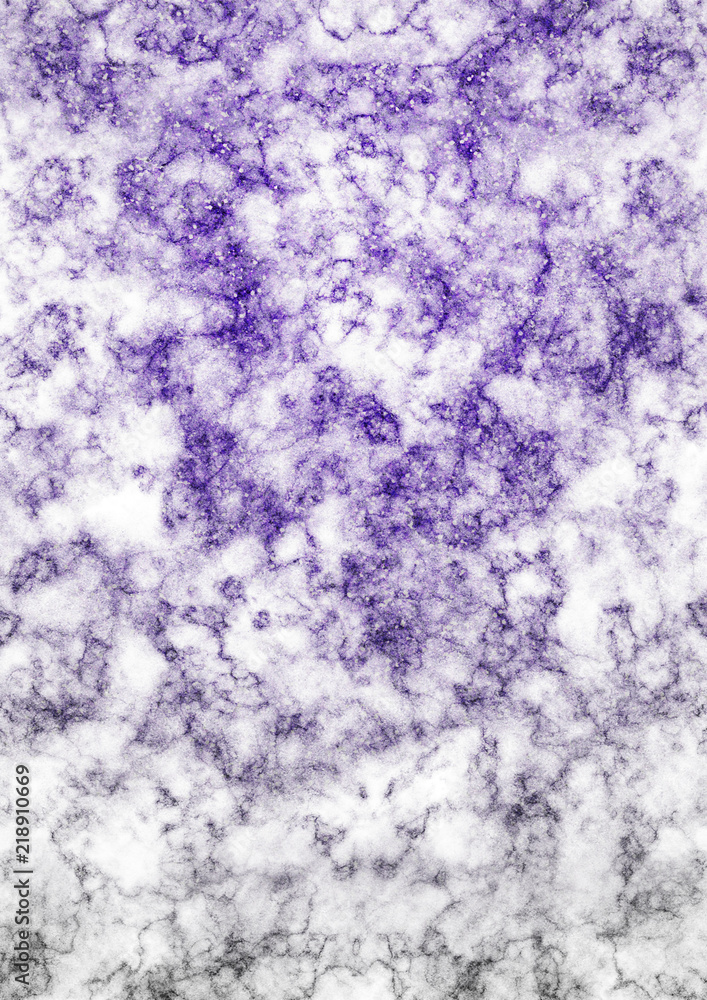 White Marble with Purple Glitter White Marble with Purple Glitter