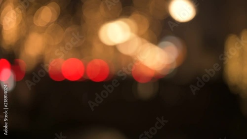 Christmas light and atmosphere in the city