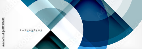 Vector circular abstract background