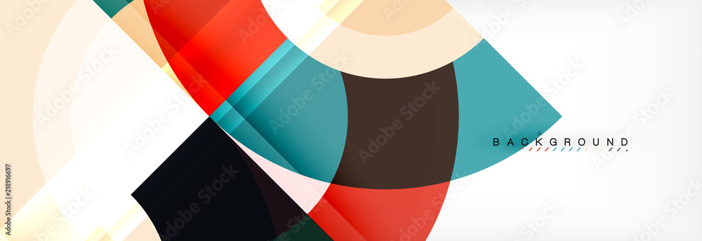 Vector circle abstract background Vector circle abstract background