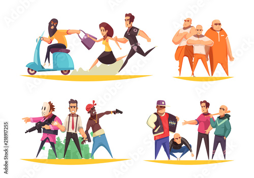 Criminals Life Design Concept