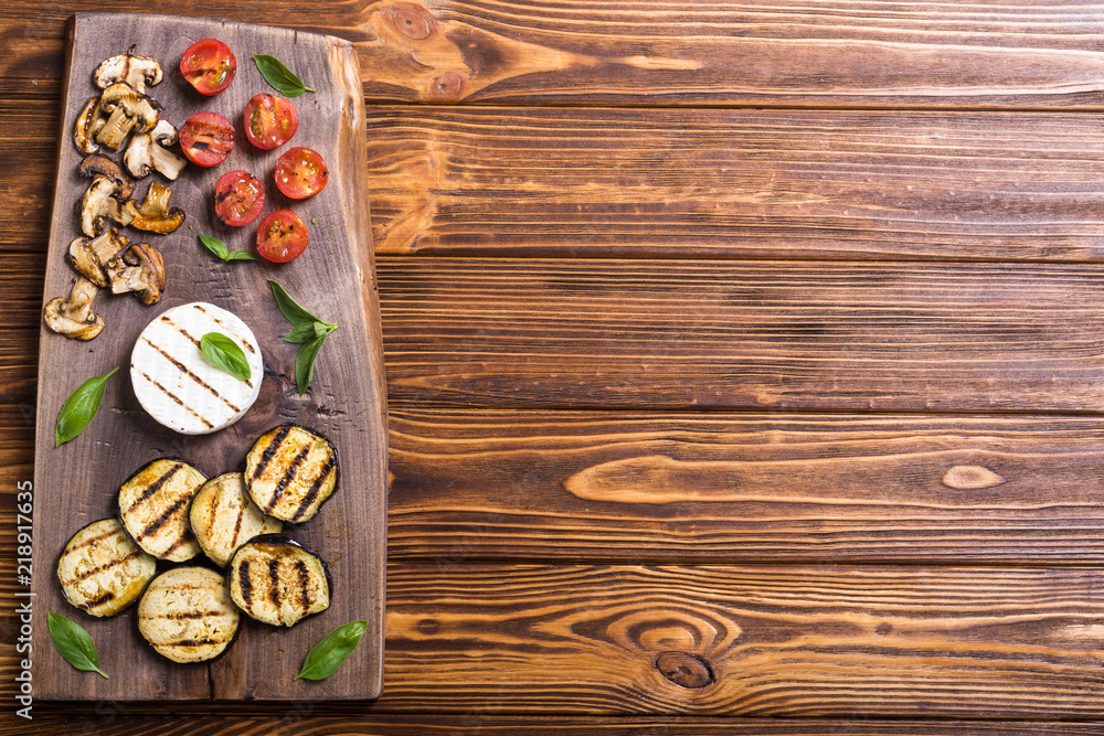 Grilled brie or camembert Grilled brie or camembert