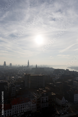 Antwerp Smog Landscape