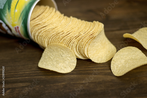 chips in a wood table