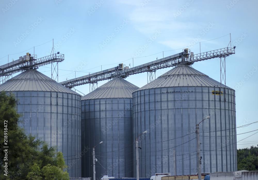 wheat factory in Ukraine