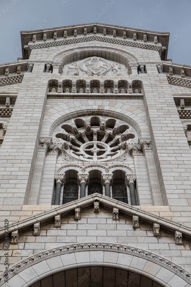 Obraz premium Monaco Cathedral (Cathedrale de Monaco) in Monaco