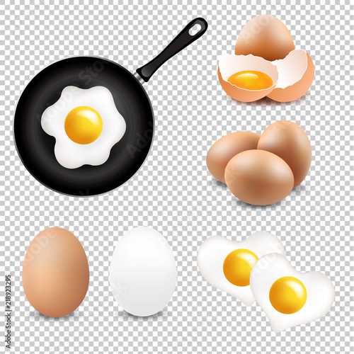 Big Eggs Collection Transparent Background photo