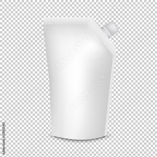 Plastic Pouch With Batcher Transparent Background