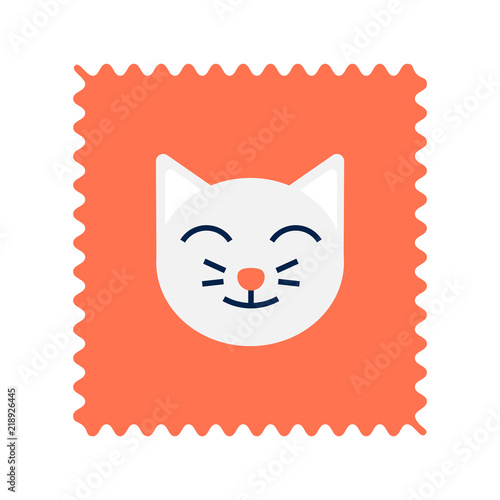 Cat stamp