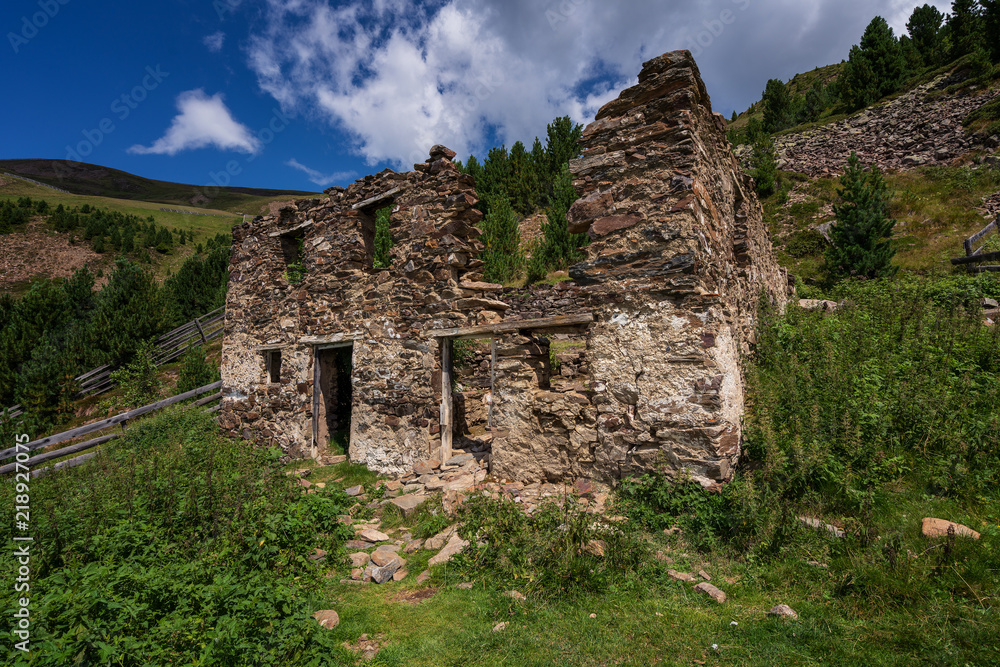 An old farmhouse in South Tyrol.