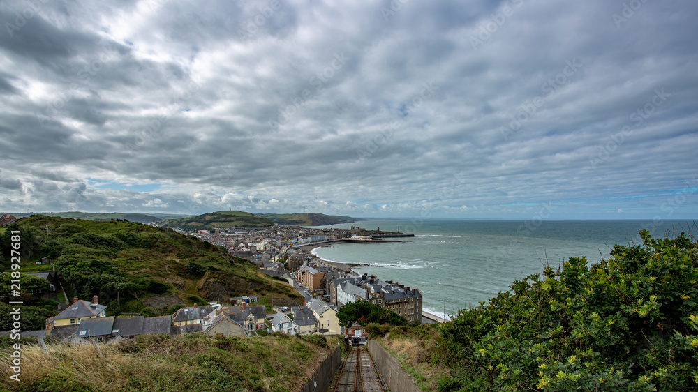 Obraz premium Aberystwyth train to Constitution Hill