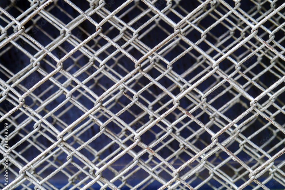 Net or chain fence Net or chain fence