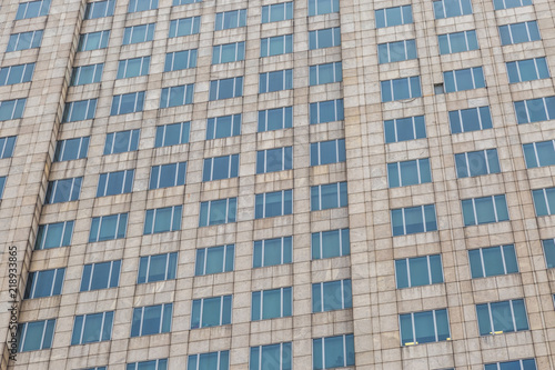 Windows glass of Office building