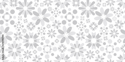 Flower background. Seamless pattern.Vector. 花のパターン