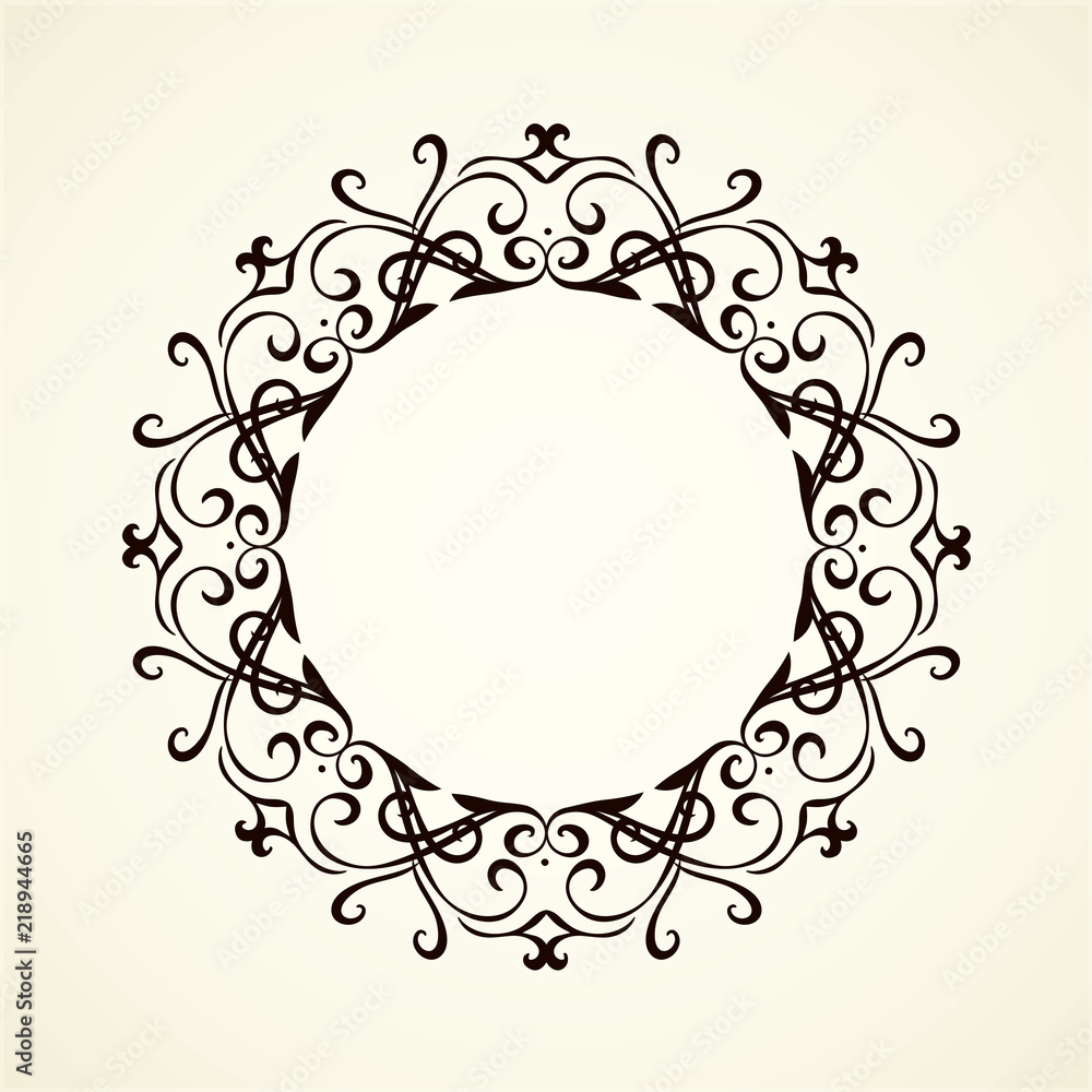 Vignette. Vector drawing Vignette. Vector drawing